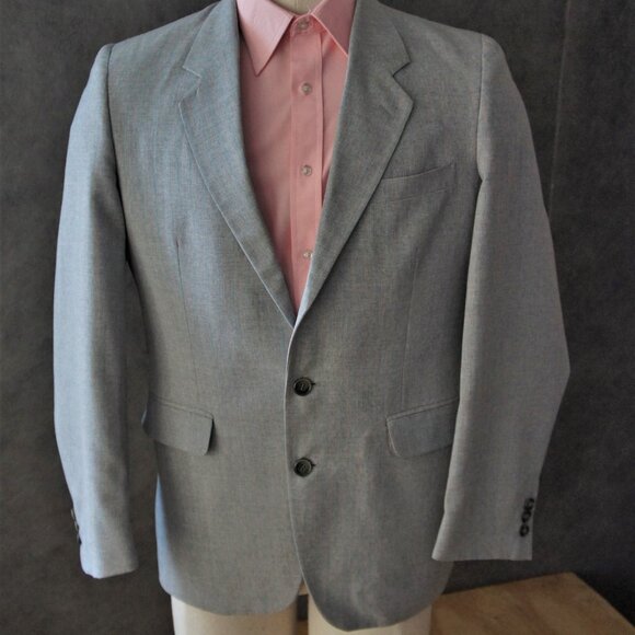 80s Egon Von Furstenberg Sport Jacket/ Vintage Blazer/ Size 40 - Picture 1 of 9